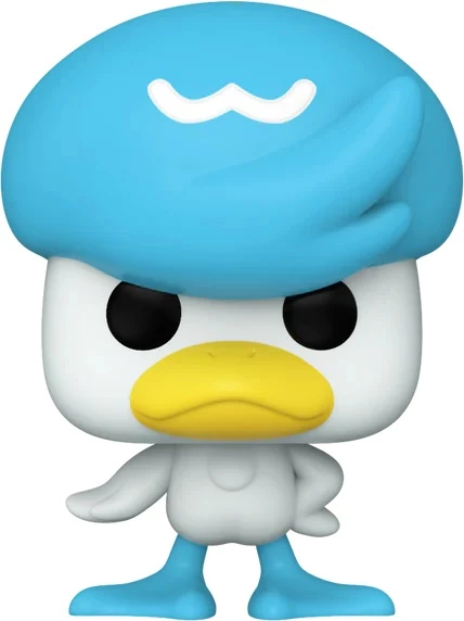 Figurinë vinili Funko POP! Pokémon Quaxly, e kaltër/bardhë