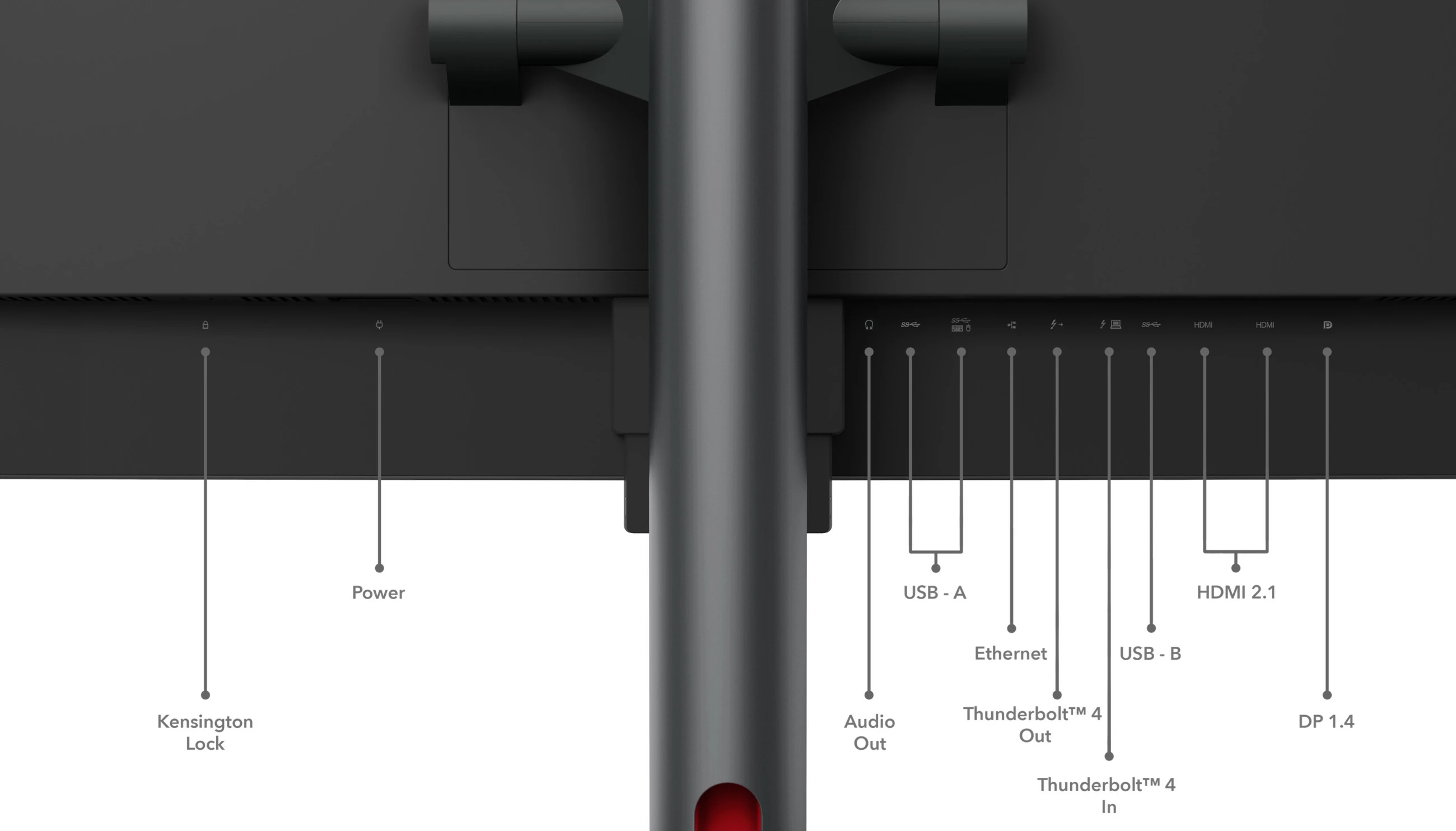 Monitor Lenovo ThinkVision P49w-30, 49", DQHD, LED, Raven Black