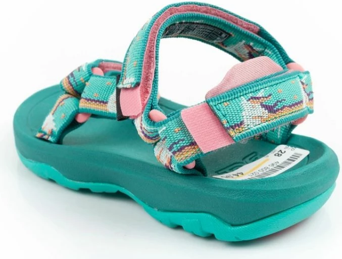 Sandale për fëmijë Teva, të gjelbra