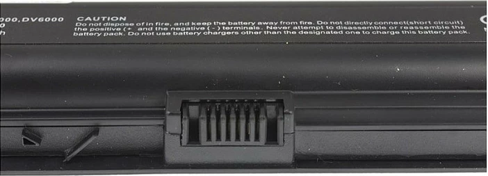 Bateri laptopi Green Cell HP05, 4400mAh 10.8V Li-Ion, për HP Pavilion DV2000/DV6000/DV6500/DV6700 & Compaq Presario 3000, e zezë