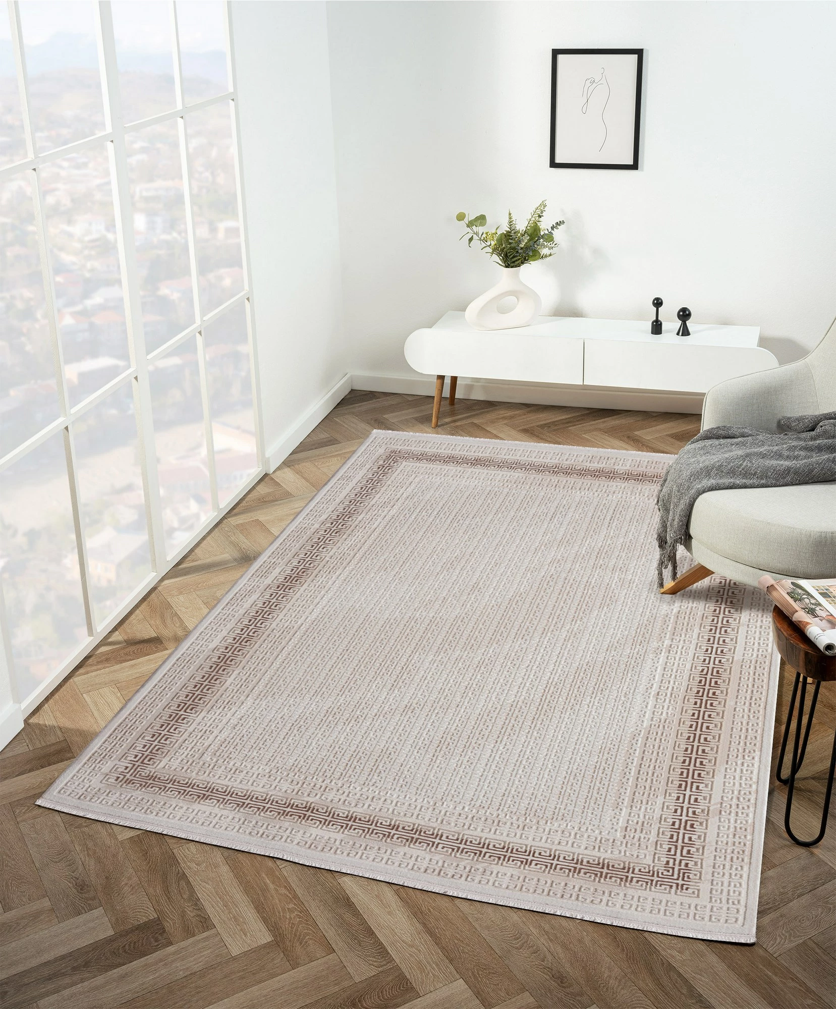 Qilim Conceptum Hypnose, Elex 5201, 80x150cm, bezhë