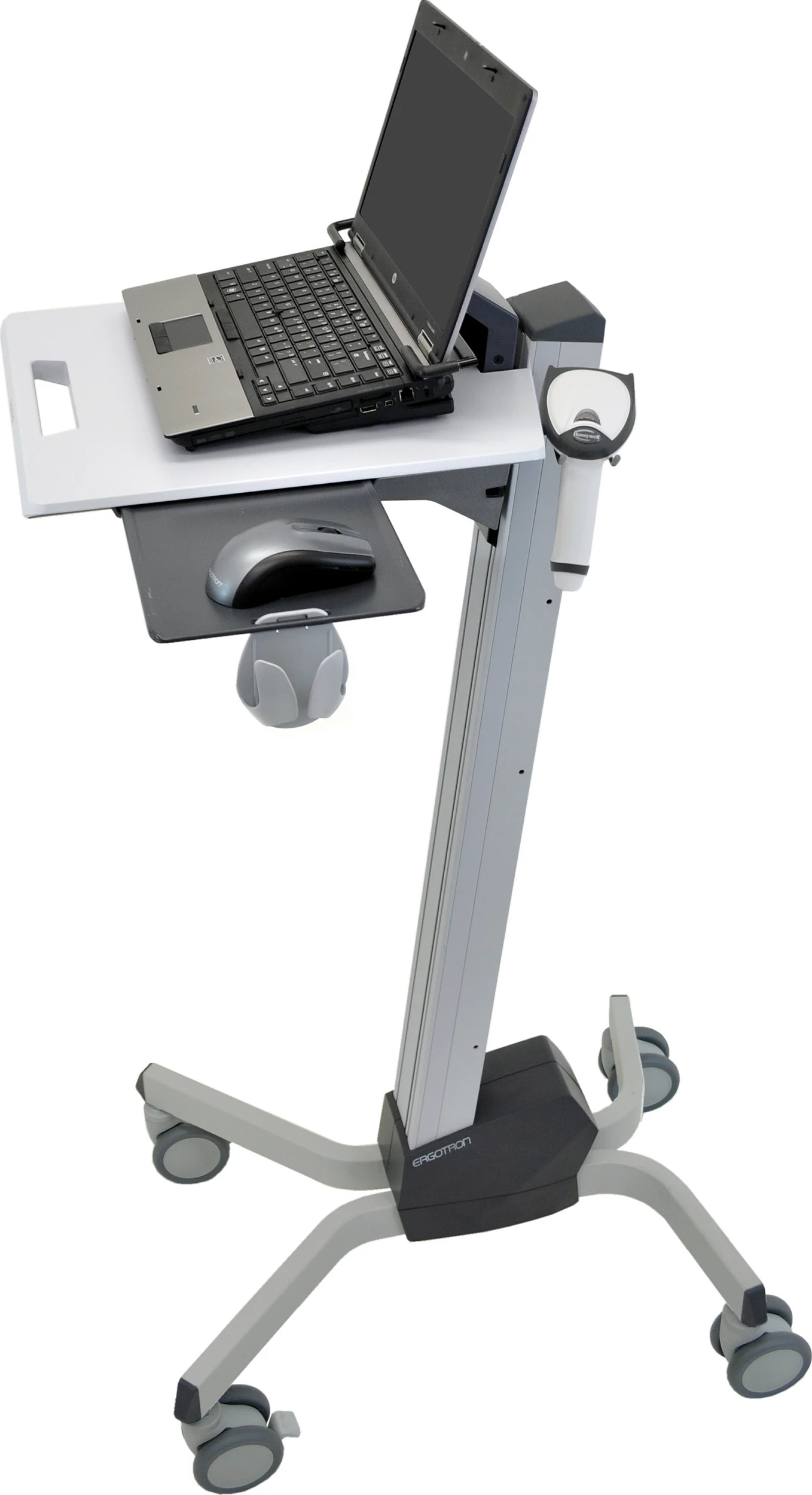Karrocë laptopi Ergotron Neo-Flex, 12-17.3", kapacitet 6.8 kg, rregullim lartësie 50.8 cm, gri