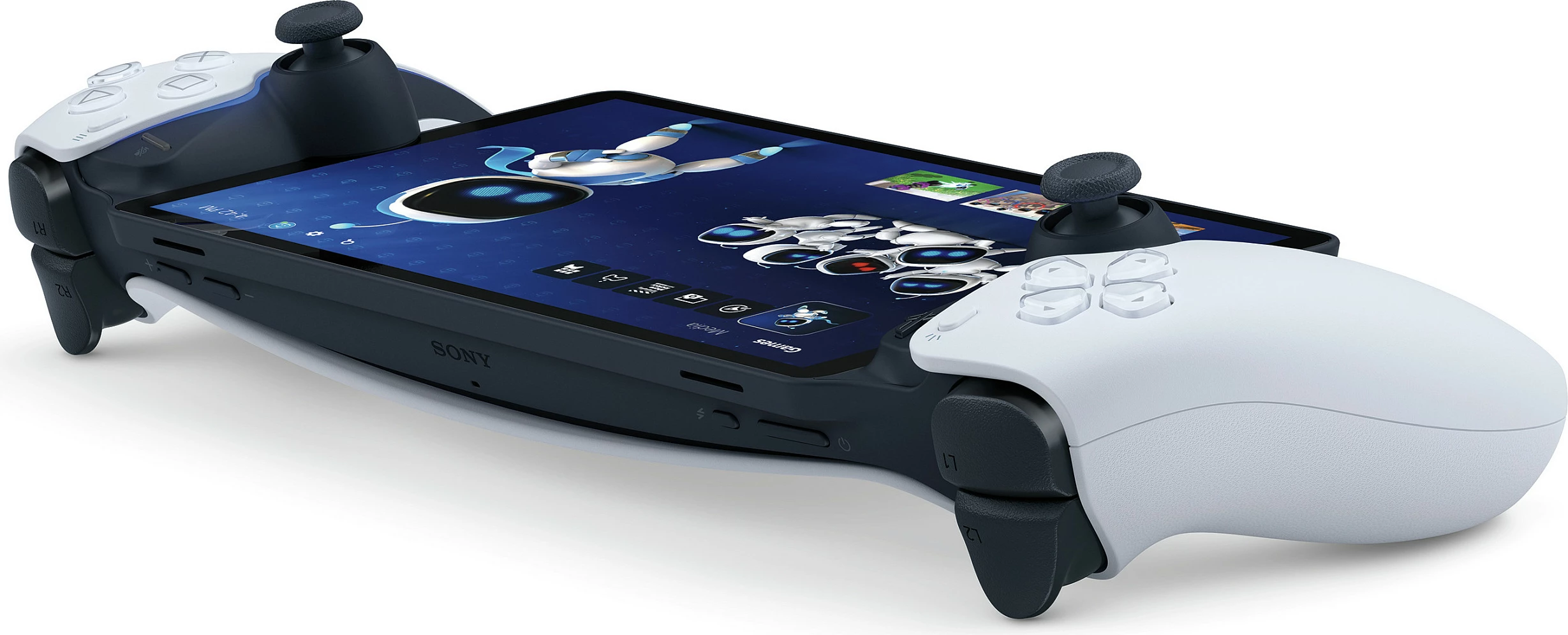 Remote player Sony PlayStation Portal, për PlayStation 5, ekran 8", Wi‑Fi, i bardhë
