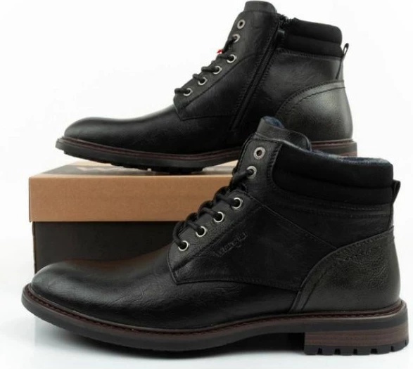 Çizme chelsea për meshkuj Wrangler, të zeza