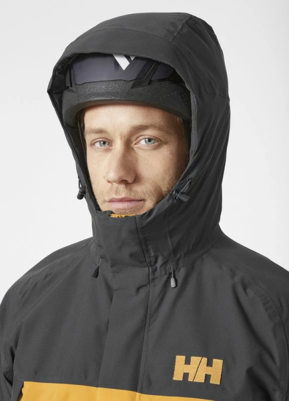 Jakne për meshkuj Helly Hansen, e zezë dhe portokalli [Madhësia: XL]