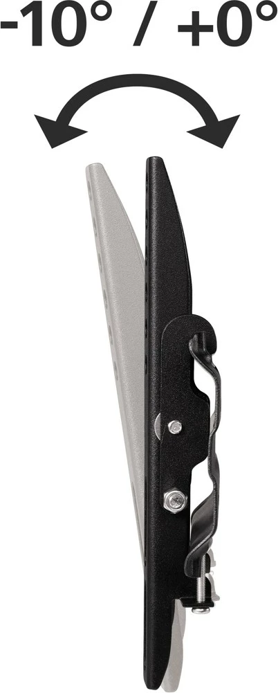 Mbajtës muri për TV Hama 220806, për LCD/LED 19-48 inç, VESA 200x200, i zi