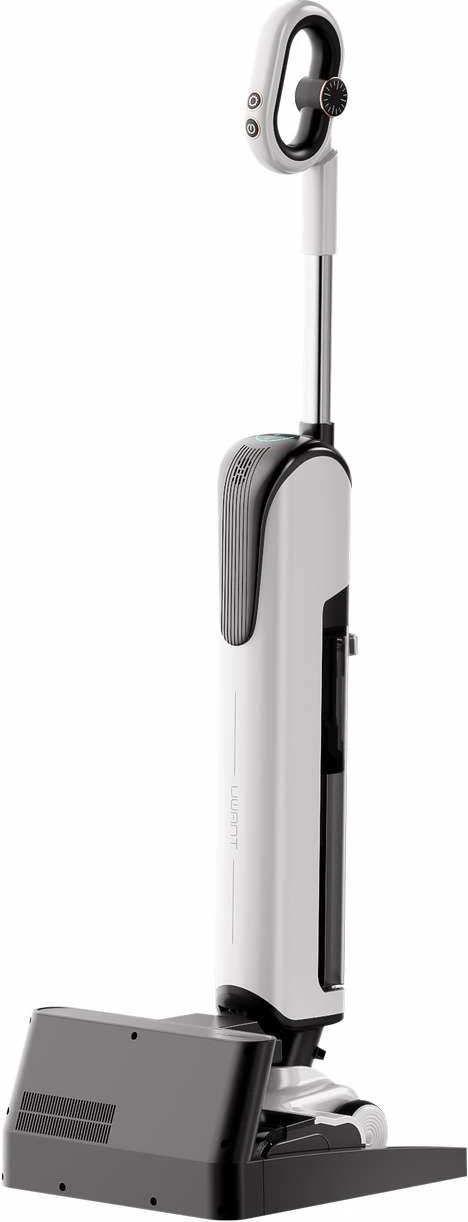 Fshesë elektrike vertikale UWANT D100 me larje, 17000Pa, 18000mAh, e bardhë me stacion karikimi/pastrimi