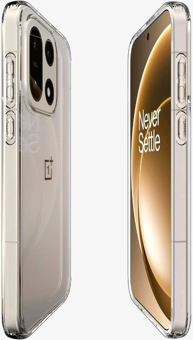 Mbështjellës Spigen Ultra Hybrid për OnePlus 15, TPU/PC, mbrojtje MIL-STD, transparent, 1 copë