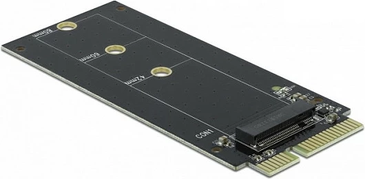 Adapter DeLOCK SATA 22-pin në M.2 Key B, 6 Gbit/s, për SSD M.2 SATA (2230/2242/2260/2280)