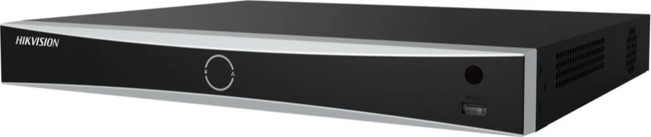 NVR Hikvision 8-kanalësh 1U, 8 PoE, AcuSense, 4K, i zi