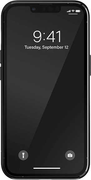 Mbështjellës Adidas OR Snap Case Logo për iPhone 14, 6.1", i zi