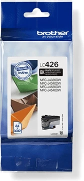 Kartricë boje, Brother, LC426BK, rendiment 3000 faqe, Standard, e zezë