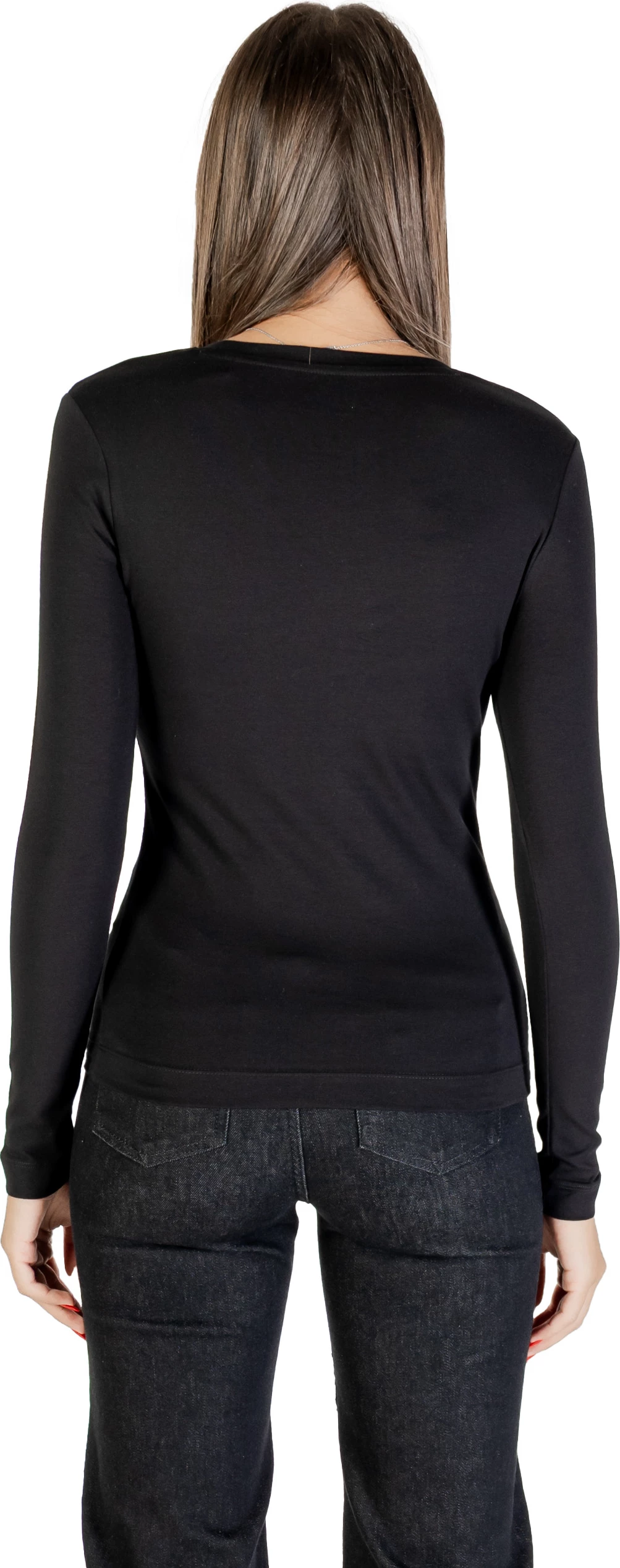 Maicë me mëngë të gjata për femra Guess W5BI75 J1314, e zezë [Madhësia: XS]