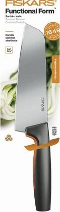Thikë kuzhine Fiskars Functional Form FS1057536 Santoku 16 cm, e zezë