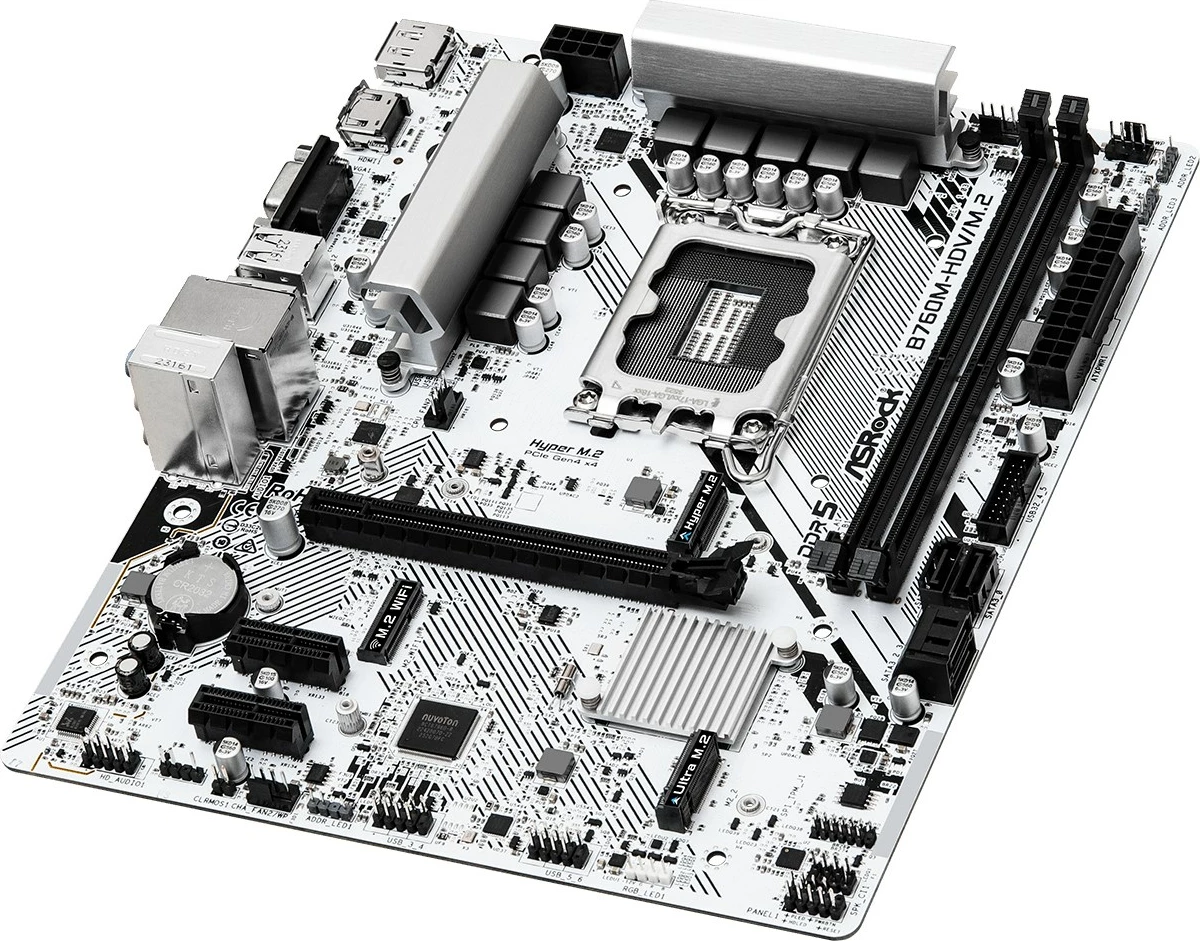 Pllakë amë Asrock B760M-HDV/M.2, Socket LGA 1700, micro ATX