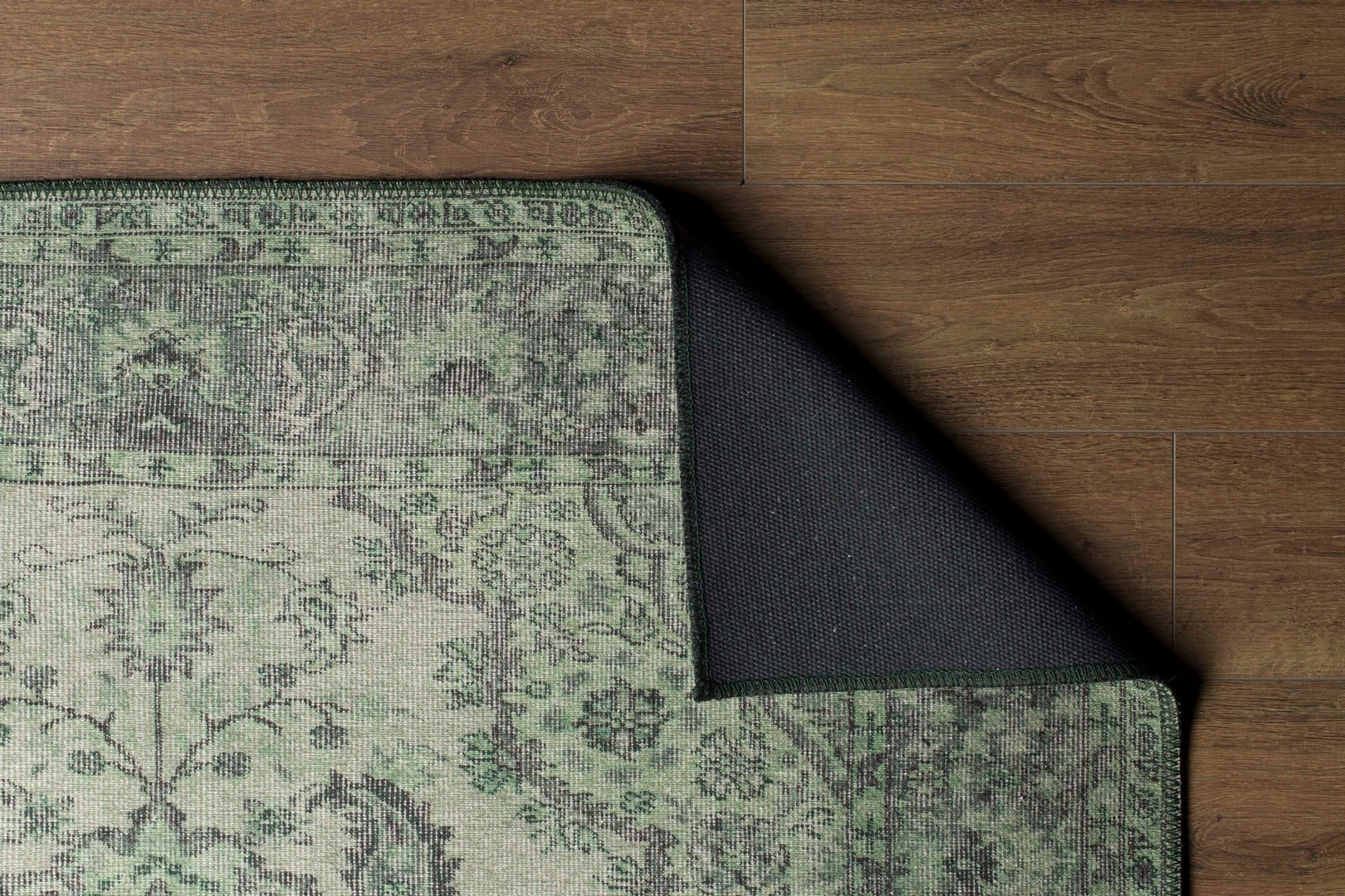 Qilim korridori (75x230), Conceptum Hypnose, Blues Chenille, ngjyrë e gjelbër AL 139