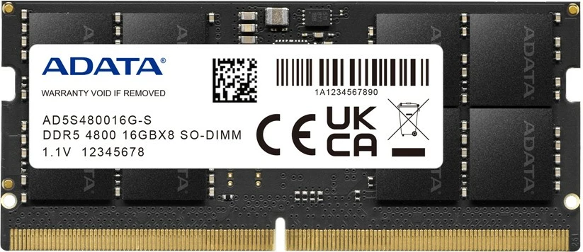 RAM memorje ADATA Premier 16GB DDR5 SO-DIMM 4800MHz e zezë