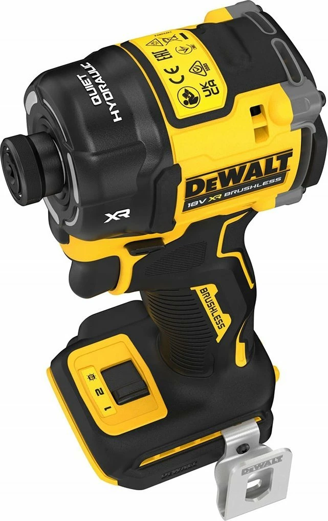 Impact driver DeWalt DCF870N XR 18V 56Nm hidraulik Brushless, verdhë/zezë, vetëm trup (pa bateri/karikues)