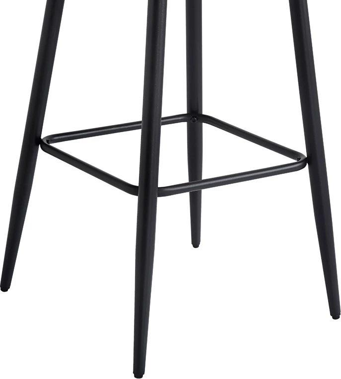 Karrige për bar Velva, ngjyrë mollë e kalbur, 49x63x113cm