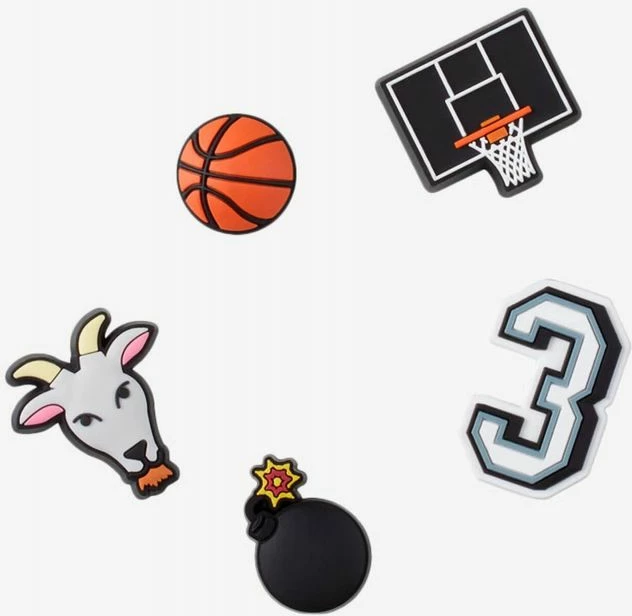 Pinsa për Atlete Crocs për fëmijë, me yje basketbolli