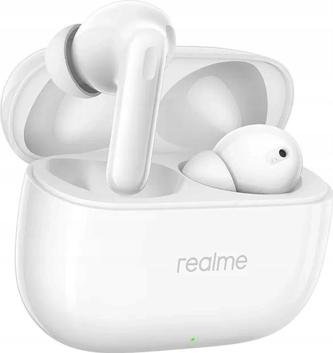 Kufje Realme Buds T310, wireless, Bluetooth 5.4, IP55, 40 orë, bardhë