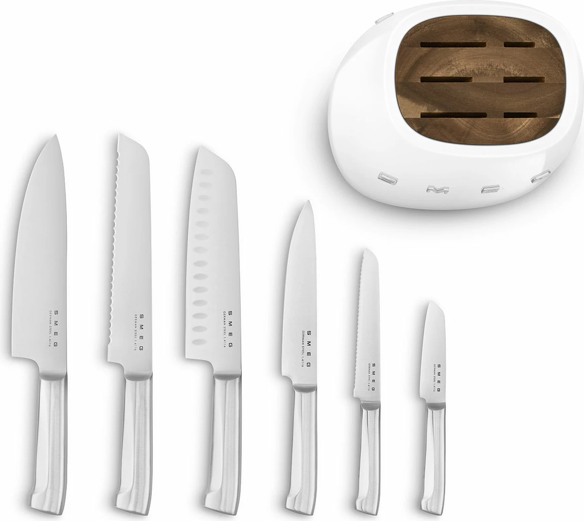 Set thikash Smeg KBSF02WH, i bardhë