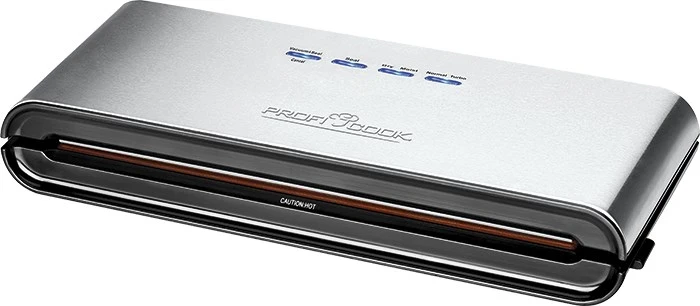 Pajisje elektrike për paketim ProfiCook PC-VK 1080, 120W, e zezë/hiri