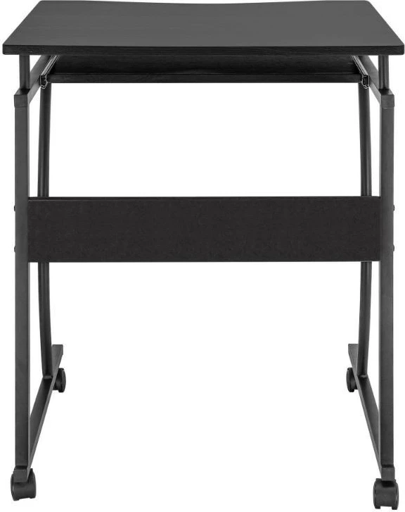 Tavolinë kompjuterike Techly ICA-TB 131B, 60x48cm, me raft tastiere, e zezë