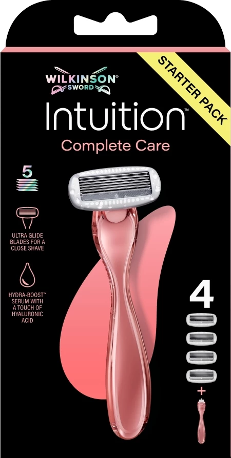 Rroje për femra Wilkinson Intuition Complete Care dorezë dhe 4 rezerva