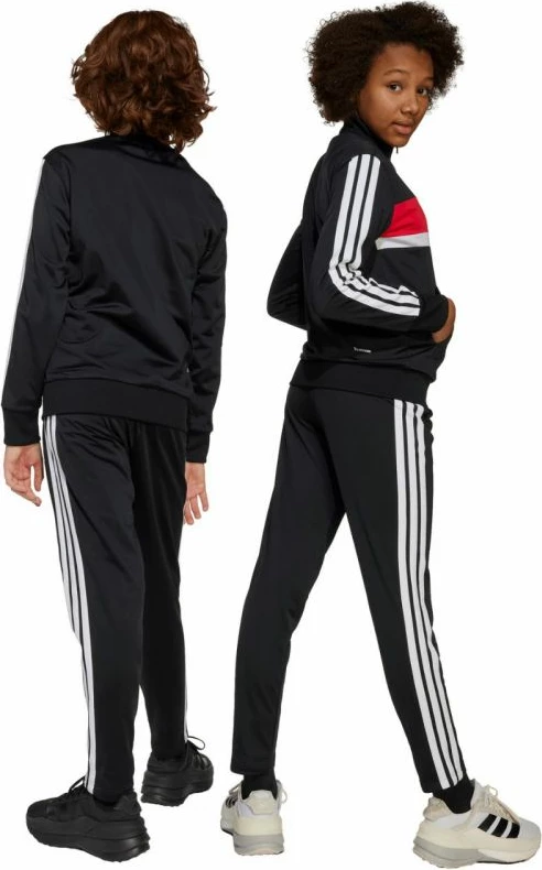 Trenerka për fëmijë adidas, e zezë [Madhësia: 176 cm]