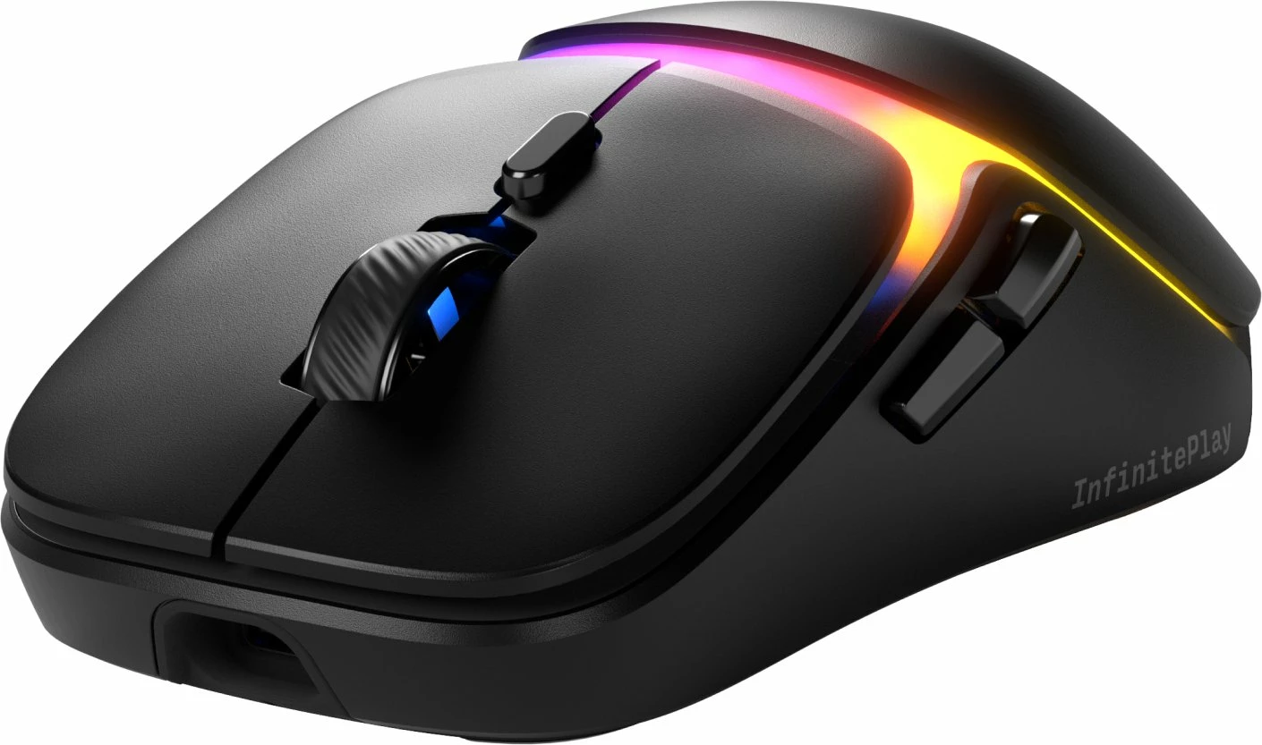 Maus Glorious Model O3 Wireless GLO-O3-WL-BLK 30000 DPI 8K RGB e zezë