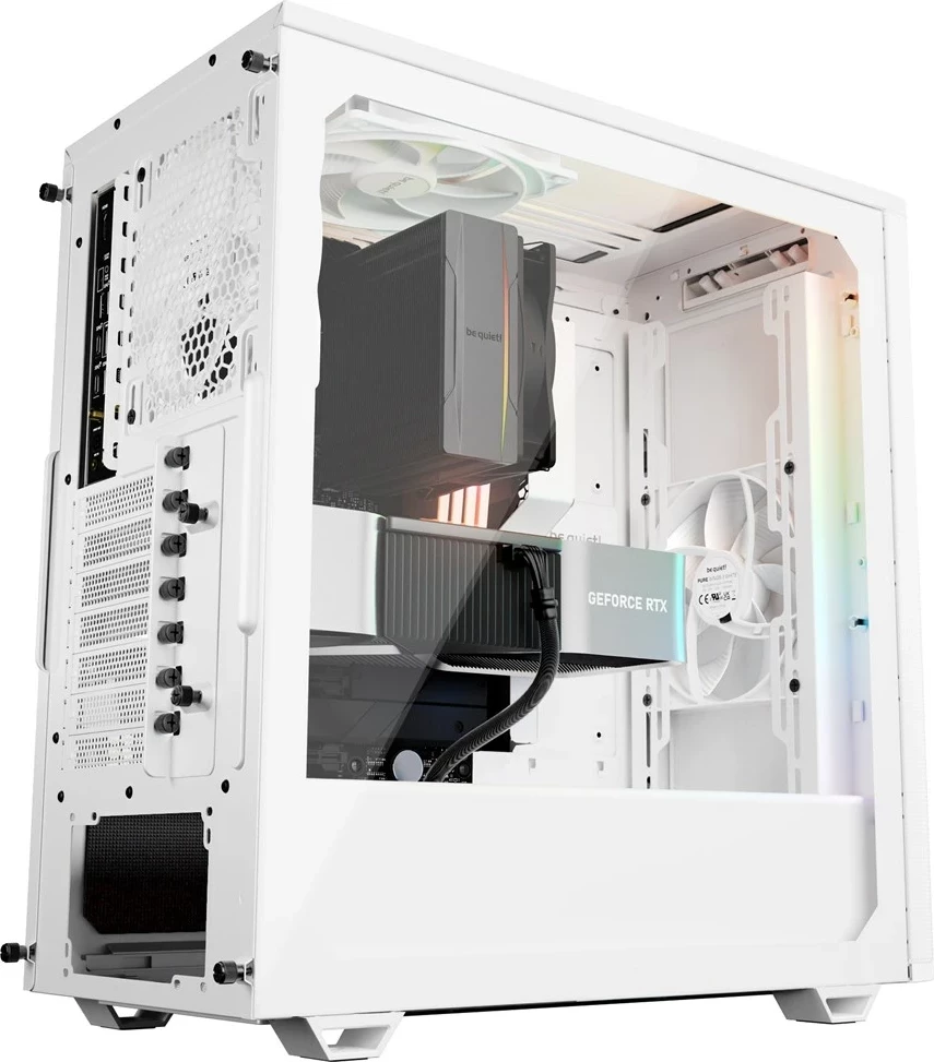 Kasë BE QUIET! Pure Base 501 DX, midi tower, BGW77, e bardhë