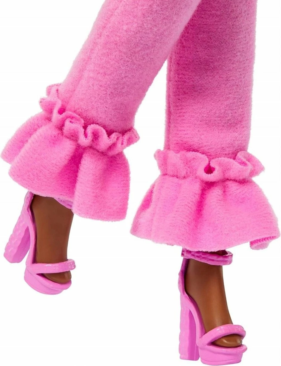 Lalkë Barbie Mattel Deluxe Style HYV28, me aksesorë të vegjël, për 4+ vjeç, rozë, set 1 copë
