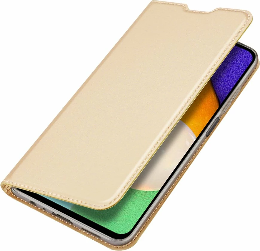 Mbështjellës Dux Ducis Skin Pro Bookcase për Samsung Galaxy A03s, ari