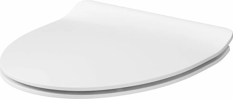 Ulëse tualeti Cersanit Parva Slim K98-0136, soft-close, antibakteriale, quick-release, duroplast, e bardhë