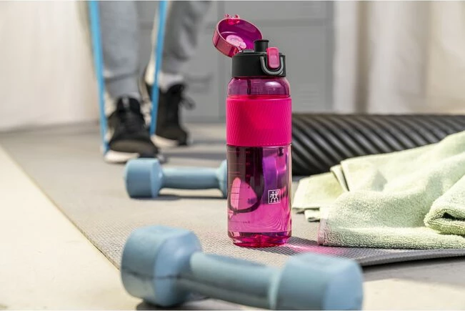 Shishe Uji Zwilling Tritan, 680 ml, rozë