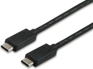 Kabëll USB C në USB C Equip 1m, USB 2.0, i zi