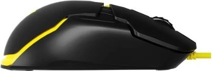 Maus gaming optik MODECOM Volcano Jager 12000 DPI, 7 butona, RGB, me kabllo USB, i zi