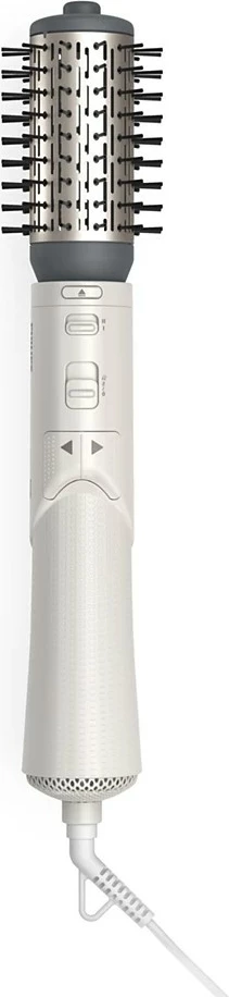 Tharëse dhe kaçurreluese rrotulluese flokësh Philips BHA710/00 1000 W, set me 2 shtojca, gri/bardhë
