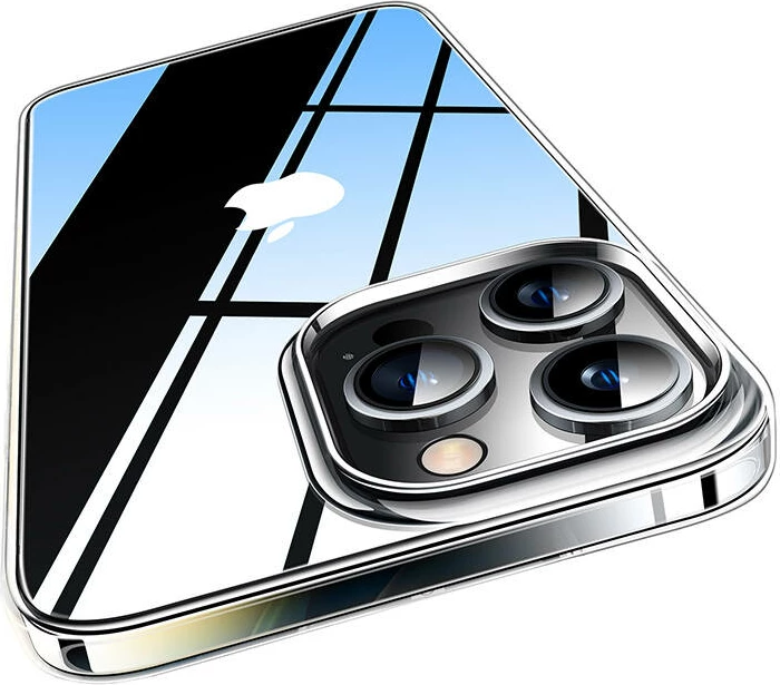 Mbështjellës Torras Auqanova për iPhone 15 Pro, transparent