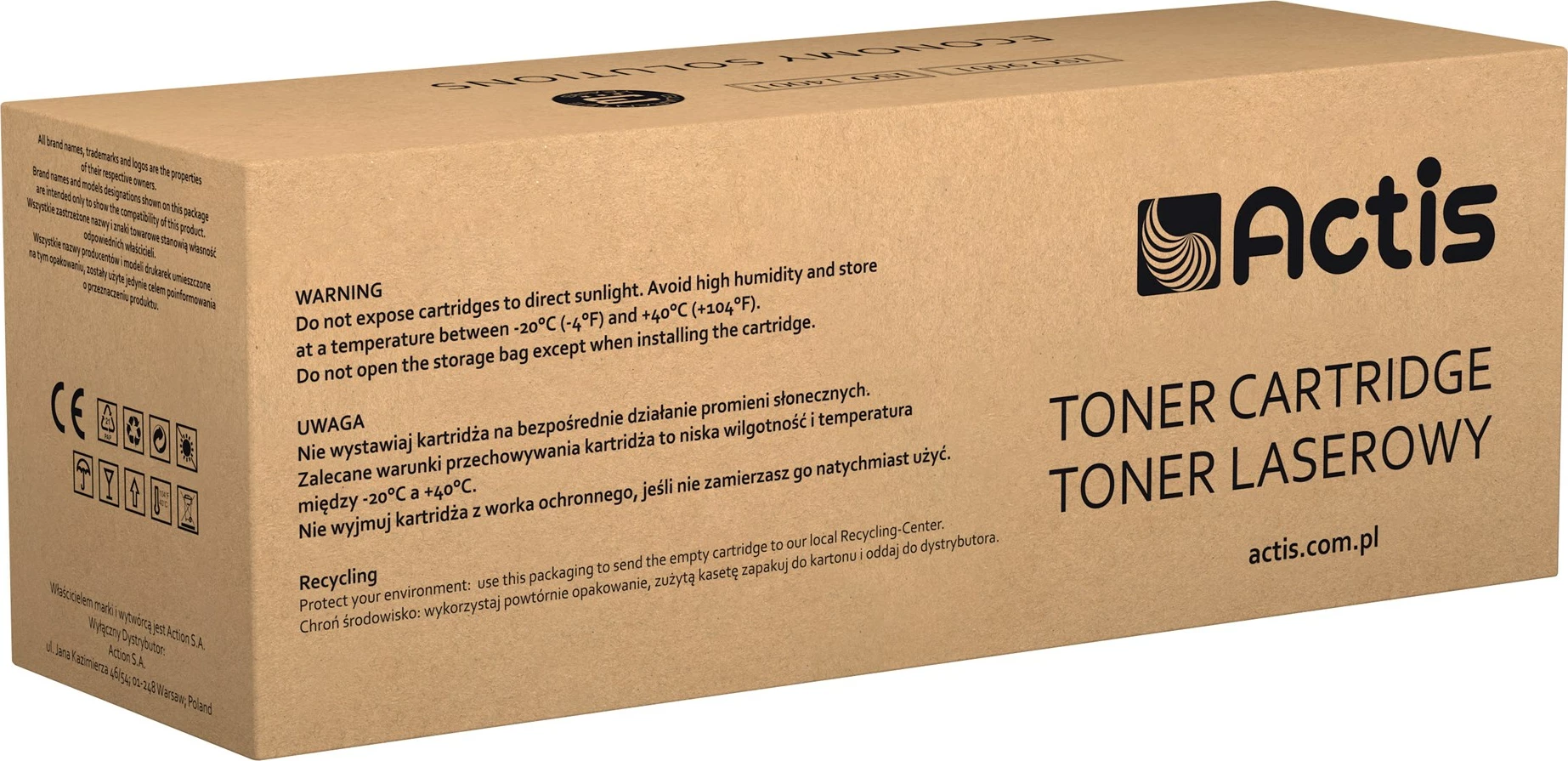 Toner zëvendësues Actis TB-247BA për printerët Brother TN-247BK 