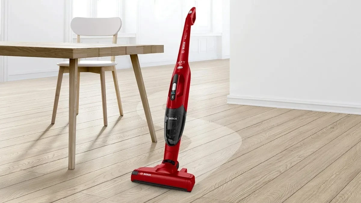 Fshesë pa kabllo Bosch Serie 2 BBHF214R, e kuqe