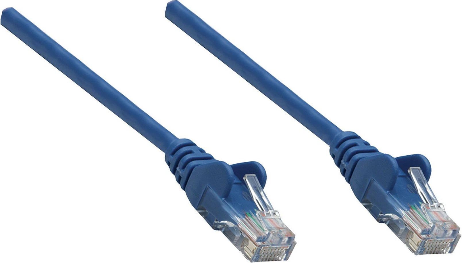 Kabllo rrjeti Intellinet Cat6 0.25m S/FTP RJ45, blu