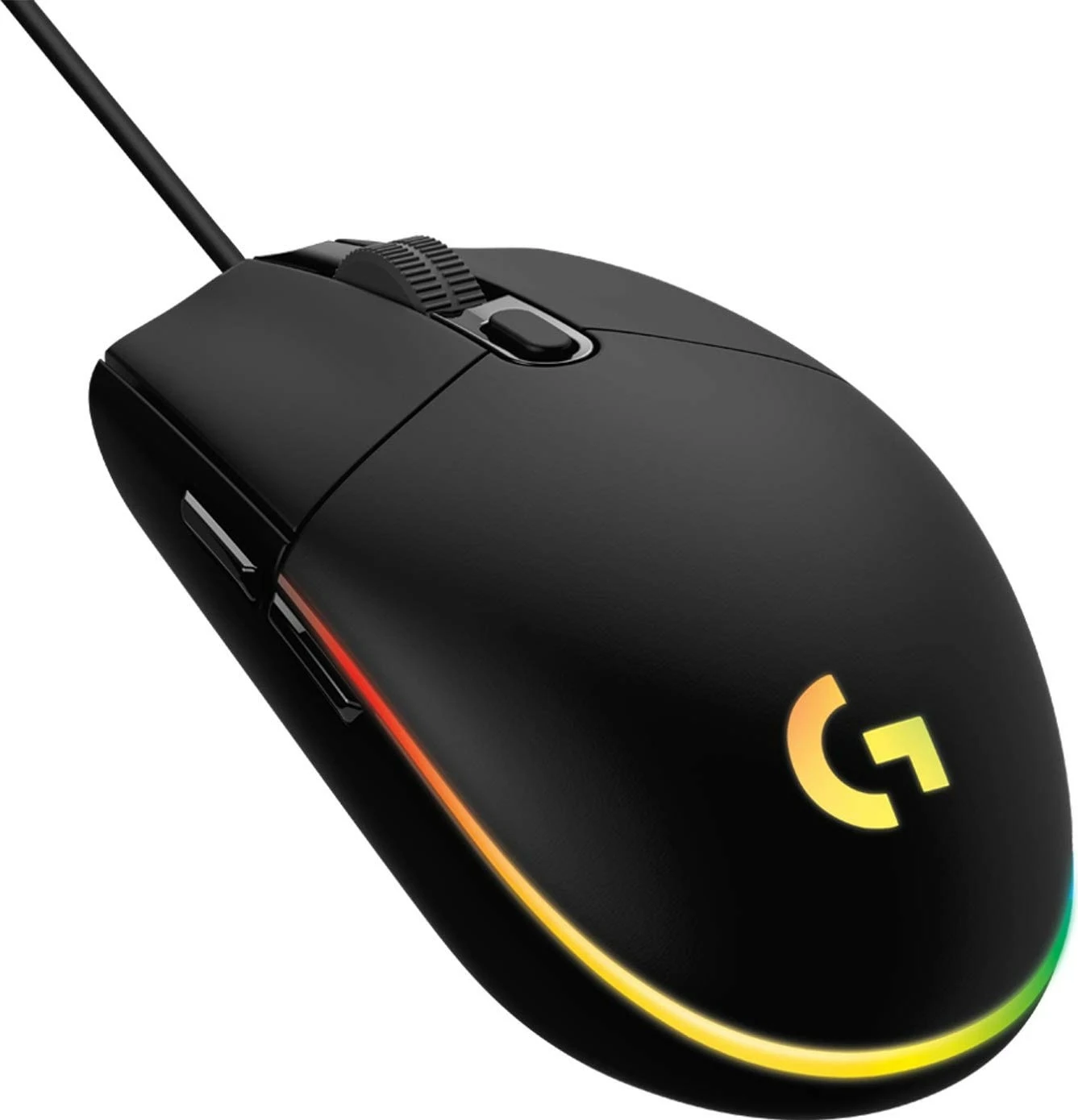 Maus Logitech G G203 LIGHTSYNC, USB Type-A, 8000 DPI, 1 ms, Ngjyrë e zezë