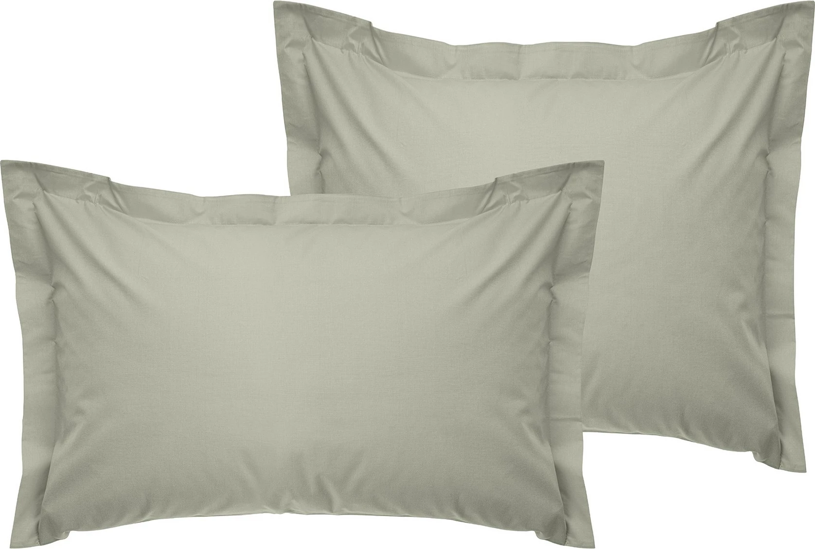 Set jastëkësh Oxford (2 copë), ngjyrë e gjelbër, L'essentiel, 80x80+5cm