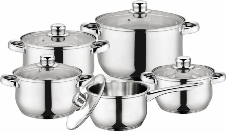 Set tenxheresh MAESTRO MR-2020-10, 10 copë, inox