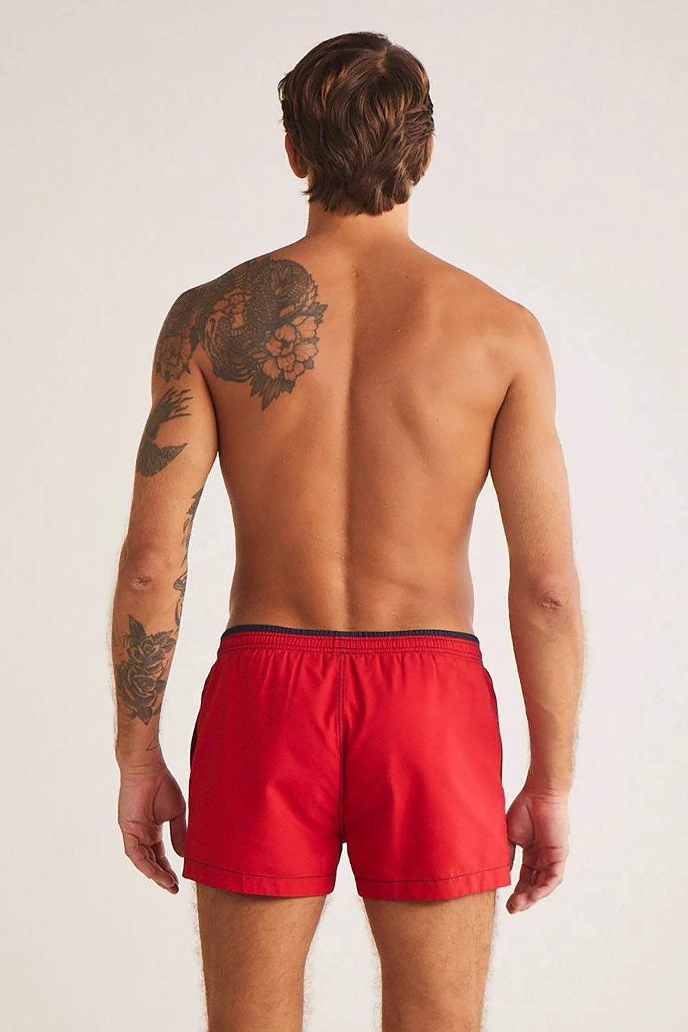 Rroba banje për meshkuj, ngjyrë e kuqe, Jumeon, Endy