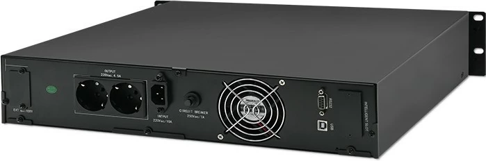 UPS rack Qoltec 53945, 1kVA, 800W, LCD, i zi