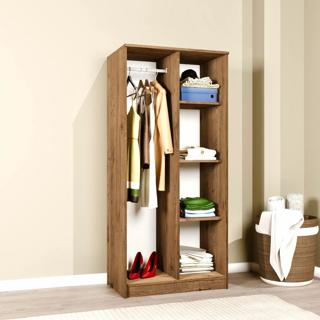 Dollap Skye Decor, ngjyrë Atlantic Pine, Kardelen 1600-122