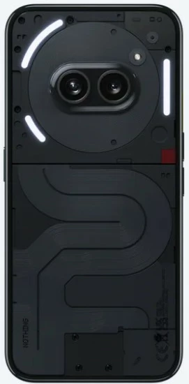 Celular Nothing Phone (2a), 8 GB, 128 GB, 50 MP, Android 14, Ngjyrë e zezë